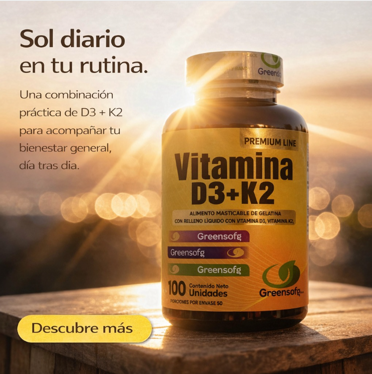 VITAMINA D3 + K2 x 2 und
