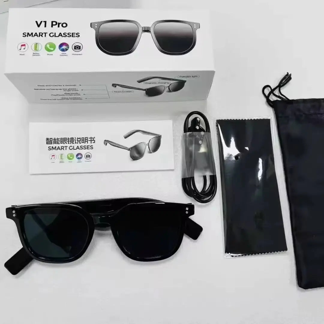Gafas Sol Inteligentes V1 Pro Bluetooth