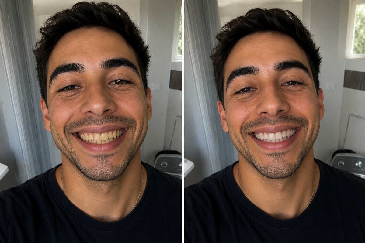 🦷 Recupera el blanco natural de tu sonrisa con VEZE!