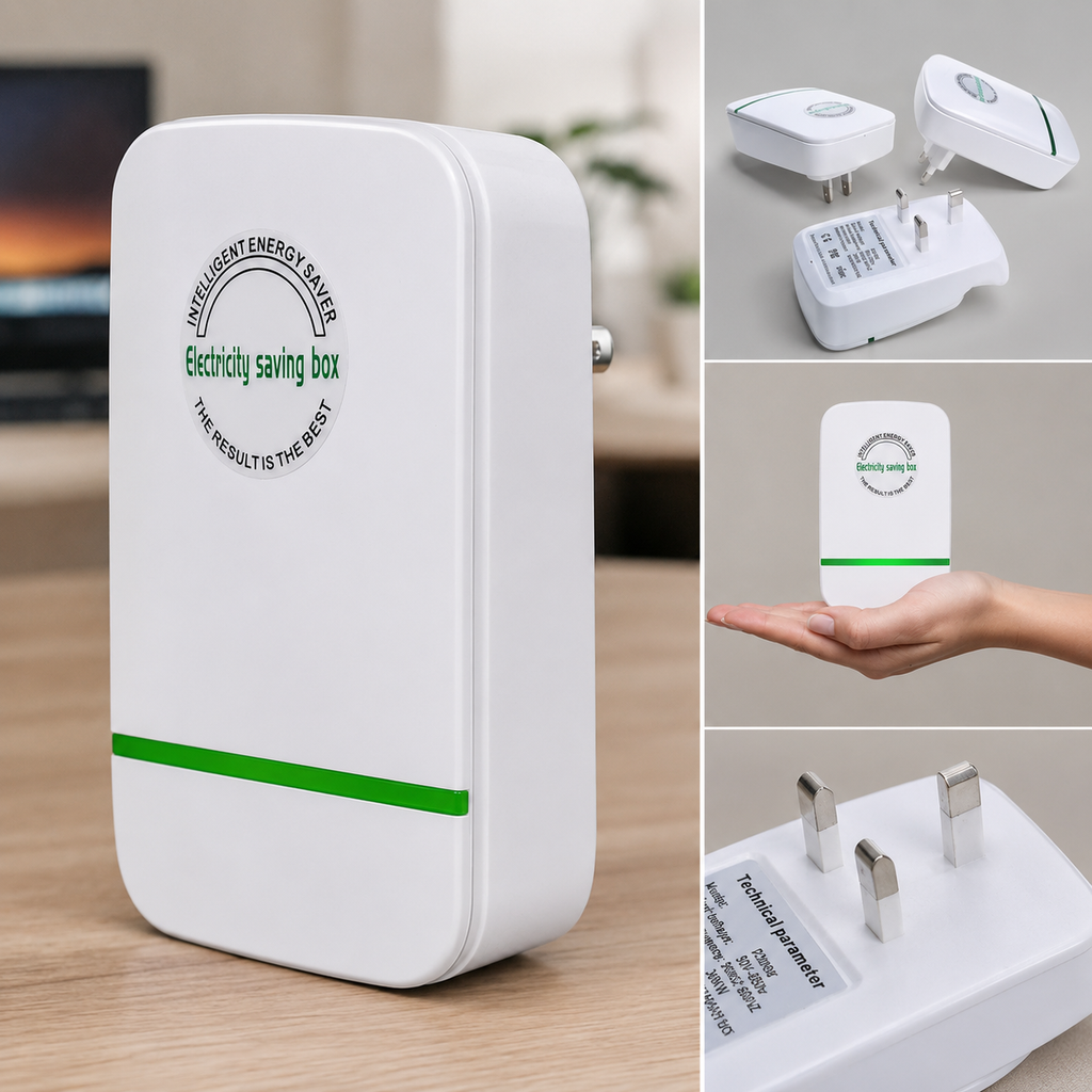 Ahorrador De Energía Eléctrico! ⚡ ¡Protege tu hogar con tecnología inteligente! 🏡 Ideal para Casas, Apartamentos y Oficinas!