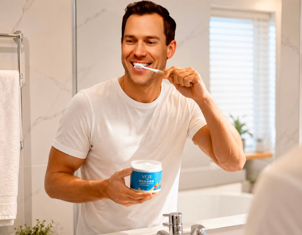 🦷 Recupera el blanco natural de tu sonrisa con VEZE! ¿Dientes amarillentos? Descubre el polvo dental que está conquistando Colombia. Oferta de Hoy 50% de descuento!